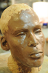 portrait, clay