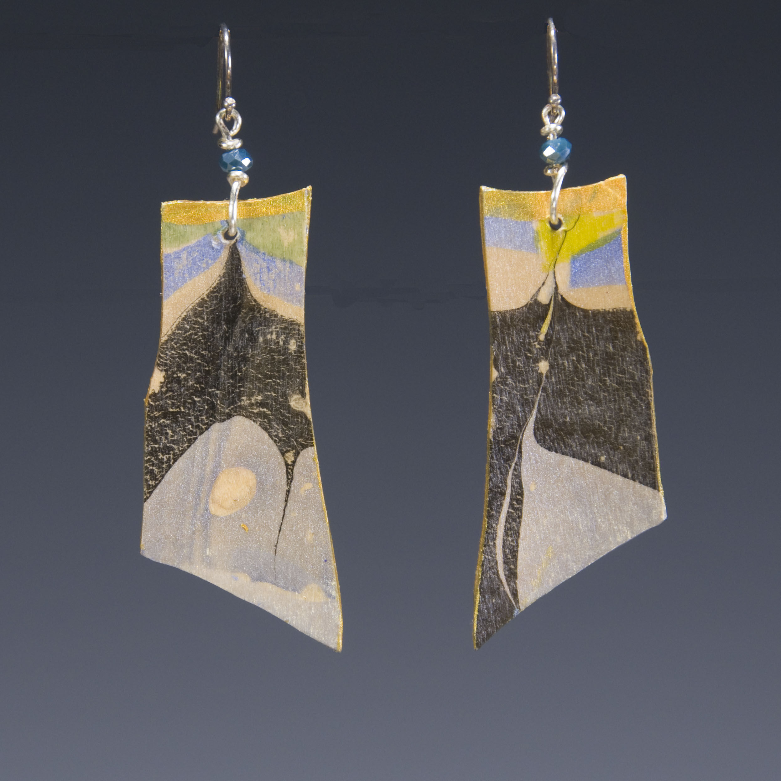 Marbled Birch Earrings