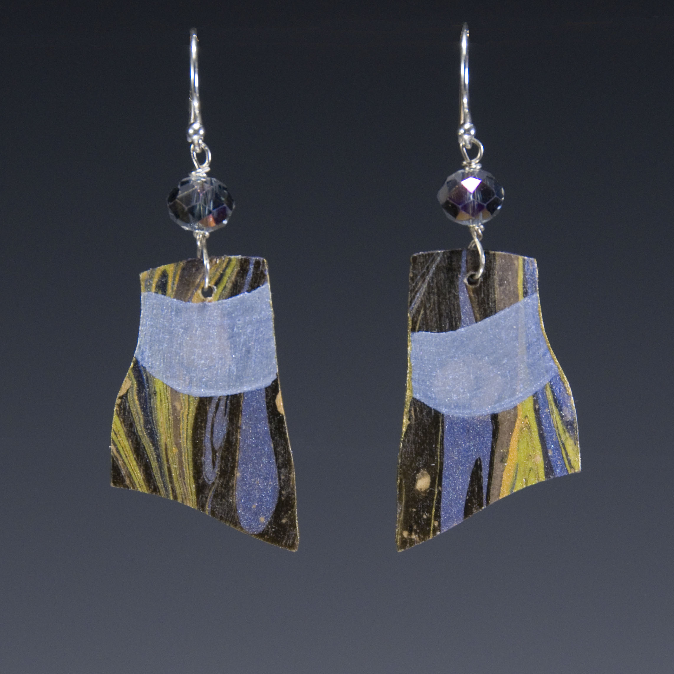 Marbled Birch Earrings